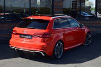 USED 2018 68 AUDI RS3 2.5 TFSI Sportback 5dr Petrol S Tronic quattro Euro 6 (s/s) (400 ps) PAN ROOF / 1 OWNER / HUGE SPEC
