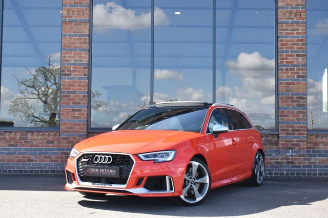 2018 68 Audi Rs3 2.5 TFSI Sportback 5dr Petrol S Tronic quattro Euro 6 (s/s) (400 ps)