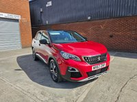 USED 2017 67 PEUGEOT 3008 1.2 PureTech Allure SUV 5dr Petrol Manual Euro 6 (s/s) (130 ps) 