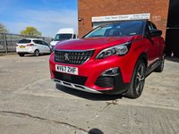 USED 2017 67 PEUGEOT 3008 1.2 PureTech Allure SUV 5dr Petrol Manual Euro 6 (s/s) (130 ps) 