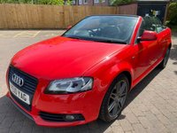 USED 2010 10 AUDI A3 CABRIOLET 2.0 TFSI Black Edition Convertible 2dr Petrol Manual Euro 5 (200 ps) SPARES OR REPAIR & TRAILER AWAY