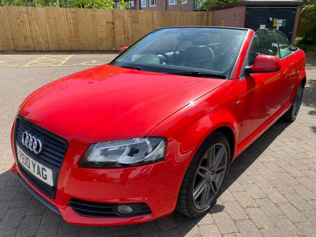 2010 10 Audi A3 Cabriolet 2.0 TFSI Black Edition Convertible 2dr Petrol Manual Euro 5 (200 ps)