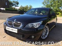 USED 2005 05 BMW 5 SERIES 545I SPORT  4 DOOR SALOON AUTO NATIONWIDE DELIVERY
