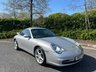 USED 2002 02 PORSCHE 911 3.6 996 Carrera 2 Coupe 2dr Petrol Tiptronic S (274 g/km, 315 bhp)-Very Special Car-Only 14000 Miles By One Careful Owner-22 Service Stamps-Finished In Artic Silver Metallic-Full Black Soft Ruffled Leather-18