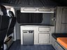 USED 2015 65 VOLKSWAGEN TRANSPORTER T28 TDI P/V STARTLINE Finished in WHITE. The list on this proffessional conversion is endless. Pop up roof (with double bed), Rock and Roll double Bed (Crash Tested), USB, B/TOOTH, Twin Hob, Sink, Water Storage, Fridge with Freeze compartment, Ambient Lighting, Side Bars, Awning Rail, 240 Hook up with split charger, Leisure battery, 20" Alloys, VW Embosed Leather type Seats, Side Windows, Roof Mattress, Park Sensors  and much more. Ready to roll in this low mileage conversion. Dealer Serviced