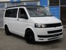 USED 2015 65 VOLKSWAGEN TRANSPORTER T28 TDI P/V STARTLINE Finished in WHITE. The list on this proffessional conversion is endless. Pop up roof (with double bed), Rock and Roll double Bed (Crash Tested), USB, B/TOOTH, Twin Hob, Sink, Water Storage, Fridge with Freeze compartment, Ambient Lighting, Side Bars, Awning Rail, 240 Hook up with split charger, Leisure battery, 20" Alloys, VW Embosed Leather type Seats, Side Windows, Roof Mattress, Park Sensors  and much more. Ready to roll in this low mileage conversion. Dealer Serviced