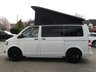 USED 2015 65 VOLKSWAGEN TRANSPORTER T28 TDI P/V STARTLINE Finished in WHITE. The list on this proffessional conversion is endless. Pop up roof (with double bed), Rock and Roll double Bed (Crash Tested), USB, B/TOOTH, Twin Hob, Sink, Water Storage, Fridge with Freeze compartment, Ambient Lighting, Side Bars, Awning Rail, 240 Hook up with split charger, Leisure battery, 20" Alloys, VW Embosed Leather type Seats, Side Windows, Roof Mattress, Park Sensors  and much more. Ready to roll in this low mileage conversion. Dealer Serviced