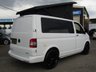 USED 2015 65 VOLKSWAGEN TRANSPORTER T28 TDI P/V STARTLINE Finished in WHITE. The list on this proffessional conversion is endless. Pop up roof (with double bed), Rock and Roll double Bed (Crash Tested), USB, B/TOOTH, Twin Hob, Sink, Water Storage, Fridge with Freeze compartment, Ambient Lighting, Side Bars, Awning Rail, 240 Hook up with split charger, Leisure battery, 20" Alloys, VW Embosed Leather type Seats, Side Windows, Roof Mattress, Park Sensors  and much more. Ready to roll in this low mileage conversion. Dealer Serviced