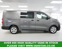 USED 2022 22 VAUXHALL VIVARO 3100 2.0 D 145 BHP L2 DYNAMIC CREWCAB 6 SEATER 6 SEATER | L2 LONG | GLAZED TAILGATE