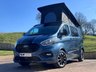 USED 2018 68 FORD TRANSIT CUSTOM 2.0 310 EcoBlue Sport CAMPER VAN  6dr Diesel Auto L1 H1 Euro 6 (s/s) (5 Seat) (170 ps) POP TOP, VICTRON POWER-50L WATER.