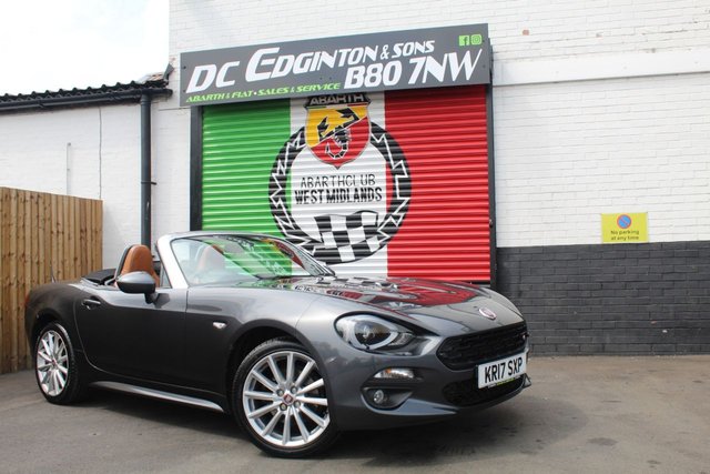 2017 17 Fiat 124 Spider 1.4 MultiAir Lusso Plus Convertible 2dr Petrol Euro 6 (140 ps)