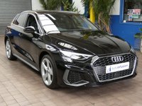 USED 2021 21 AUDI A3 1.4 TFSIe 40 S line Sportback 5dr Petrol Plug-in Hybrid S Tronic Euro 6 (s/s) 13kWh (204 ps) SAT NAV LEATHER PARKING SENSORS 1 OWNER SERVICE HISTORY WARRANTY