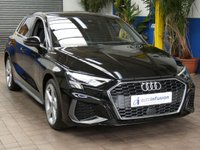 USED 2021 21 AUDI A3 1.4 TFSIe 40 S line Sportback 5dr Petrol Plug-in Hybrid S Tronic Euro 6 (s/s) 13kWh (204 ps) SAT NAV LEATHER PARKING SENSORS 1 OWNER SERVICE HISTORY WARRANTY