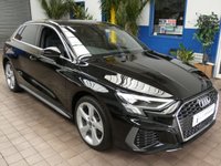 USED 2021 21 AUDI A3 1.4 TFSIe 40 S line Sportback 5dr Petrol Plug-in Hybrid S Tronic Euro 6 (s/s) 13kWh (204 ps) SAT NAV LEATHER PARKING SENSORS 1 OWNER SERVICE HISTORY WARRANTY