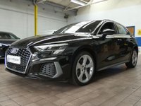 USED 2021 21 AUDI A3 1.4 TFSIe 40 S line Sportback 5dr Petrol Plug-in Hybrid S Tronic Euro 6 (s/s) 13kWh (204 ps) SAT NAV LEATHER PARKING SENSORS 1 OWNER SERVICE HISTORY WARRANTY