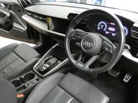 USED 2021 21 AUDI A3 1.4 TFSIe 40 S line Sportback 5dr Petrol Plug-in Hybrid S Tronic Euro 6 (s/s) 13kWh (204 ps) SAT NAV LEATHER PARKING SENSORS 1 OWNER SERVICE HISTORY WARRANTY