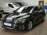 USED 2021 21 AUDI A3 1.4 TFSIe 40 S line Sportback 5dr Petrol Plug-in Hybrid S Tronic Euro 6 (s/s) 13kWh (204 ps) SAT NAV LEATHER PARKING SENSORS 1 OWNER SERVICE HISTORY WARRANTY