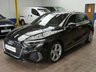 USED 2021 21 AUDI A3 1.4 TFSIe 40 S line Sportback 5dr Petrol Plug-in Hybrid S Tronic Euro 6 (s/s) 13kWh (204 ps) SAT NAV LEATHER PARKING SENSORS 1 OWNER SERVICE HISTORY WARRANTY