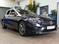 USED 2021 71 MERCEDES-BENZ E-CLASS 2.0 E300de 13.5kWh AMG Line Edition Estate 5dr Diesel Plug-in Hybrid G-Tronic+ Euro 6 (s/s) (306 ps) SAT NAV ANDROID APPLE CARPLAY HEATED LEATHER REAR VIEW CAMERA CRUISE CONTROL PARKING SENSORS 1 OWNER EXCELLENT SERVICE HISTORY WARRANTY
