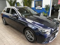 USED 2021 71 MERCEDES-BENZ E-CLASS 2.0 E300de 13.5kWh AMG Line Edition Estate 5dr Diesel Plug-in Hybrid G-Tronic+ Euro 6 (s/s) (306 ps) SAT NAV ANDROID APPLE CARPLAY HEATED LEATHER REAR VIEW CAMERA CRUISE CONTROL PARKING SENSORS 1 OWNER EXCELLENT SERVICE HISTORY WARRANTY