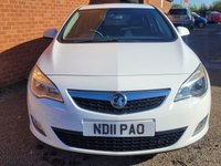 USED 2011 11 VAUXHALL ASTRA 1.4 16v Exclusiv Hatchback 5dr Petrol Manual Euro 5 (100 ps) 1 OWNER -  FULL  SERVICE HISTORY