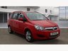 USED 2014 14 VAUXHALL ZAFIRA 1.8 16V Exclusiv MPV 5dr Petrol Manual Euro 5 (120 ps) 