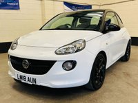 USED 2018 18 VAUXHALL ADAM 1.2i ecoFLEX ENERGISED Hatchback 3 Door Petrol Manual Euro 6 (s/s) (70 ps) ULEZ EURO 6  APPLE CAR PLAY