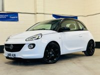 USED 2018 18 VAUXHALL ADAM 1.2i ecoFLEX ENERGISED Hatchback 3 Door Petrol Manual Euro 6 (s/s) (70 ps) ULEZ EURO 6  APPLE CAR PLAY