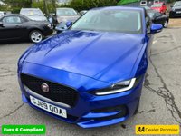 USED 2019 69 JAGUAR XE 2.0 D180 SE in blue with 58,500 miles, 1 owner, service history, Euro 6 ULEZ, automatic, full leather interior, sat nav, alloy wheels & more! APPROVED CARS AND FINANCE ARE PLEASED TO OFFER THIS JAGUAR XE 2.0 D180 SE SALOON IN BLUE WITH 58,500 MILES AND A SERVICE HISTORY, 1 OWNER FROM NEW, ULEZ COMPLIANT EURO 6 DIESEL ENGINE WITH A GREAT SPEC SUCH AS A FULLY AUTOMATIIC GEARBOX, FULL LEATHER INTERIOR, SAT NAV, AIR CONDITIONING, HEATED SEATS, REAR CAMERA, 10 INCH TOUCHSCREEN DISPLAY, 18 INCH ALLOY WHEELS, ANDROID AUTO AND APPLE CARPLAY, CRUISE CONTROL, DAB RADIO  AND MUCH MUCH MORE!    FOR FURTHER INFORMATION REGARDING THIS VEHICLE PLEAS
