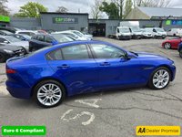USED 2019 69 JAGUAR XE 2.0 D180 SE in blue with 58,500 miles, 1 owner, service history, Euro 6 ULEZ, automatic, full leather interior, sat nav, alloy wheels & more! APPROVED CARS AND FINANCE ARE PLEASED TO OFFER THIS JAGUAR XE 2.0 D180 SE SALOON IN BLUE WITH 58,500 MILES AND A SERVICE HISTORY, 1 OWNER FROM NEW, ULEZ COMPLIANT EURO 6 DIESEL ENGINE WITH A GREAT SPEC SUCH AS A FULLY AUTOMATIIC GEARBOX, FULL LEATHER INTERIOR, SAT NAV, AIR CONDITIONING, HEATED SEATS, REAR CAMERA, 10 INCH TOUCHSCREEN DISPLAY, 18 INCH ALLOY WHEELS, ANDROID AUTO AND APPLE CARPLAY, CRUISE CONTROL, DAB RADIO  AND MUCH MUCH MORE!    FOR FURTHER INFORMATION REGARDING THIS VEHICLE PLEAS