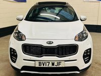 USED 2017 17 KIA SPORTAGE 2.0 CRDi GT-Line S SUV 5 Door Diesel Automatic AWD Euro 6 (182 bhp) ULEZ EURO 6 1 PREVIOUS OWNER