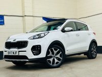 USED 2017 17 KIA SPORTAGE 2.0 CRDi GT-Line S SUV 5 Door Diesel Automatic AWD Euro 6 (182 bhp) ULEZ EURO 6 1 PREVIOUS OWNER