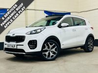 USED 2017 17 KIA SPORTAGE 2.0 CRDi GT-Line S SUV 5 Door Diesel Automatic AWD Euro 6 (182 bhp) ULEZ EURO 6 1 PREVIOUS OWNER