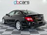 USED 2012 12 MERCEDES-BENZ C-CLASS 2.1 C220 CDI BlueEfficiency AMG Sport Coupe 2dr Diesel G-Tronic+ Euro 5 (s/s) (170 ps) AMG Styling Coupe with Great MPG