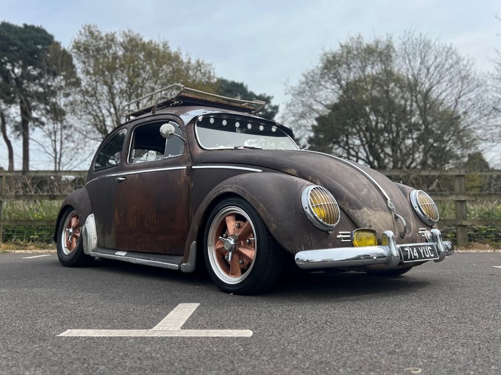 USED 1957 VOLKSWAGEN BEETLE Supercharged 1584cc // Air Ride // Oval safari window // px swap 