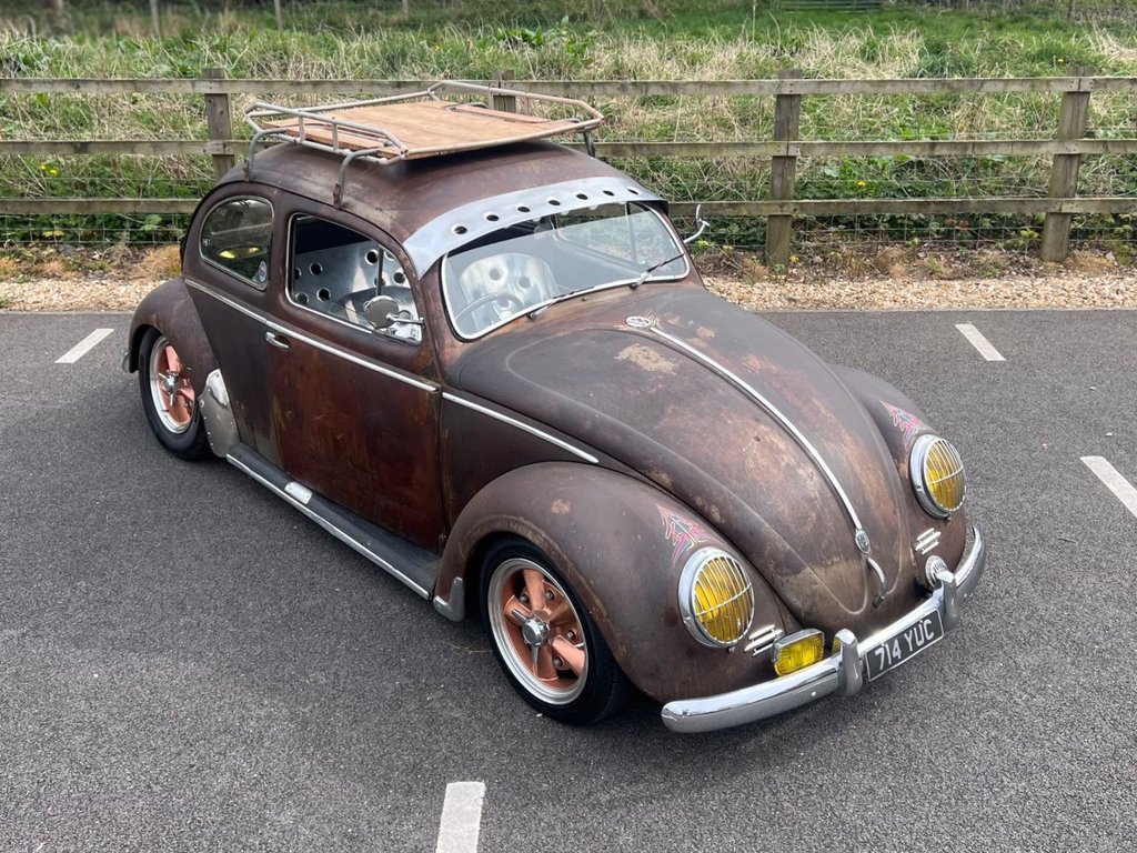 USED 1957 VOLKSWAGEN BEETLE Supercharged 1584cc // Air Ride // Oval safari window // px swap 