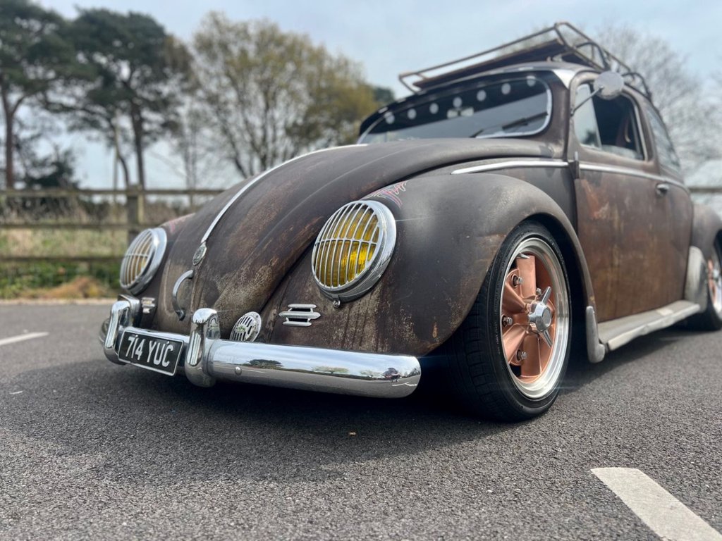 USED 1957 VOLKSWAGEN BEETLE Supercharged 1584cc // Air Ride // Oval safari window // px swap 