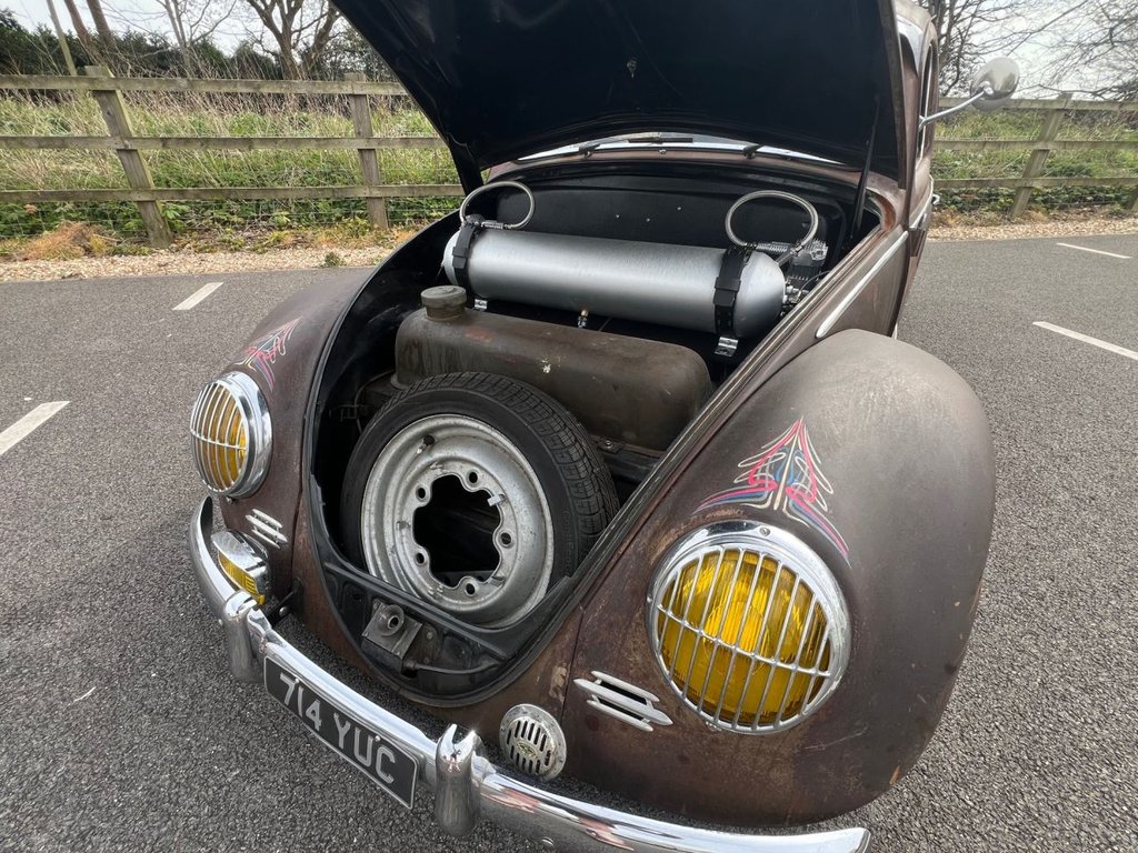 USED 1957 VOLKSWAGEN BEETLE Supercharged 1584cc // Air Ride // Oval safari window // px swap 