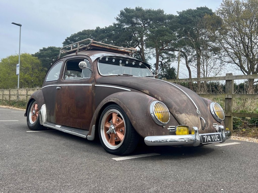 USED 1957 VOLKSWAGEN BEETLE Supercharged 1584cc // Air Ride // Oval safari window // px swap 
