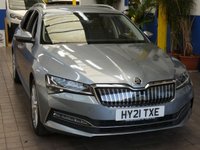 USED 2021 21 SKODA SUPERB 1.4 TSI iV 13kWh SE L Estate 5dr Petrol Plug-in Hybrid DSG Euro 6 (s/s) (218 ps) SAT NAV LEATHER HEATED SEATS CRUISE CONTROL PARKING SENSORS 1 OWNER EXCELLENT SERVICE HISTORY WARRANTY