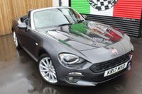 USED 2017 17 FIAT 124 SPIDER 1.4 MultiAir Lusso Plus Convertible 2dr Petrol Euro 6 (140 ps) BOSE---SAT-NAV---LED HEADLAMPS---REVERSE CAMERA---
