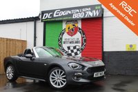 USED 2017 17 FIAT 124 SPIDER 1.4 MultiAir Lusso Plus Convertible 2dr Petrol Euro 6 (140 ps) BOSE---SAT-NAV---LED HEADLAMPS---REVERSE CAMERA---