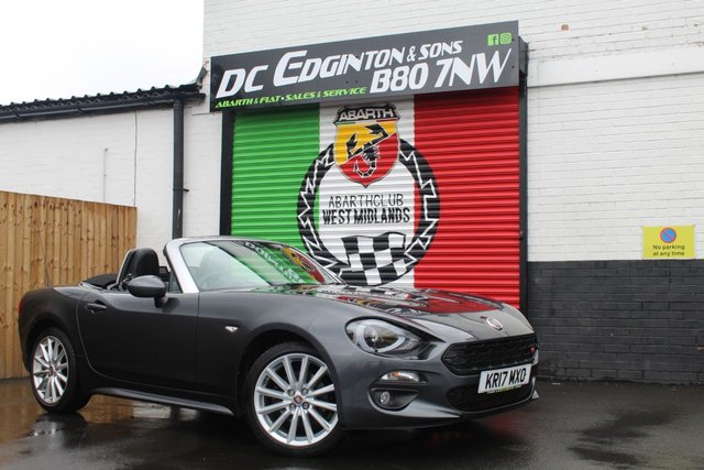 2017 17 Fiat 124 Spider 1.4 MultiAir Lusso Plus Convertible 2dr Petrol Euro 6 (140 ps)