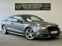 USED 2016 16 AUDI A5 2.0 TDI S line Coupe 2dr Diesel Manual Euro 6 (s/s) (190 ps) S Line Styling|Nav|Cruise Control