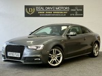 USED 2016 16 AUDI A5 2.0 TDI S line Coupe 2dr Diesel Manual Euro 6 (s/s) (190 ps) S Line Styling|Nav|Cruise Control