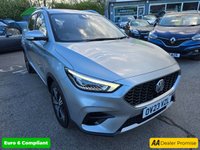 USED 2023 23 MG MG ZS 1.5 VTi-Tech Excite 5dr SUV in Silver, 21,780 miles, 1 owner, full service history, ULEZ Euro 6 petrol, 5-speed manual, 10.1
