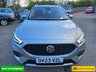 USED 2023 23 MG MG ZS 1.5 VTi-Tech Excite 5dr SUV in Silver, 21,780 miles, 1 owner, full service history, ULEZ Euro 6 petrol, 5-speed manual, 10.1
