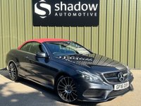 USED 2016 16 MERCEDES-BENZ E-CLASS 2.1 E220d AMG Line Edition (Premium) Cabriolet 2dr Diesel G-Tronic+ Euro 6 (s/s) (177 ps) 