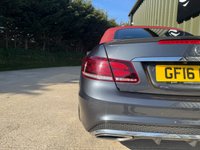 USED 2016 16 MERCEDES-BENZ E-CLASS 2.1 E220d AMG Line Edition (Premium) Cabriolet 2dr Diesel G-Tronic+ Euro 6 (s/s) (177 ps) 
