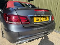 USED 2016 16 MERCEDES-BENZ E-CLASS 2.1 E220d AMG Line Edition (Premium) Cabriolet 2dr Diesel G-Tronic+ Euro 6 (s/s) (177 ps) 